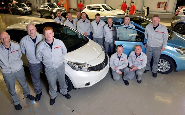 英サンダーランド工場で生産が開始された新型日産 ノート