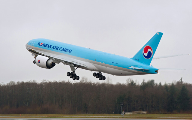 大韓航空のボーイング777