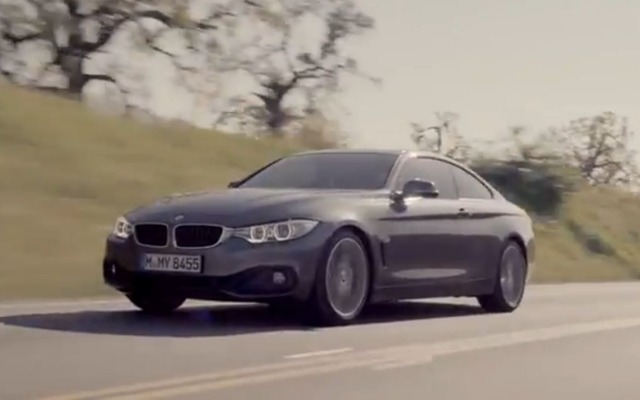 BMW4シリーズクーペの最新映像