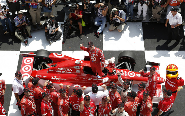 優勝はスコット・ディクソン、今季初勝利。写真：Honda