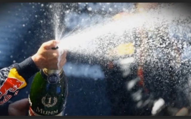 ベッテルが地元GPで初優勝（動画キャプチャ）