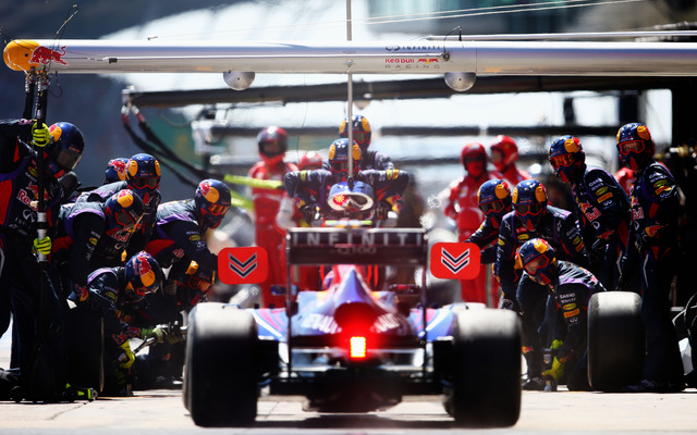 F1 ドイツGP（2013年）　レッドブルのマーク・ウェーバー