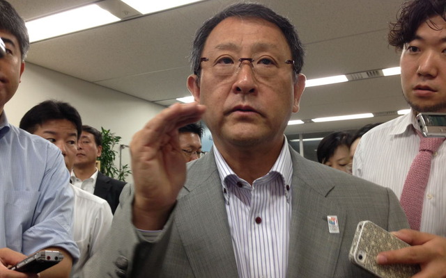 日本自動車工業会 豊田章男会長