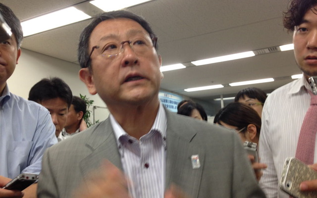 日本自動車工業会 豊田章男会長