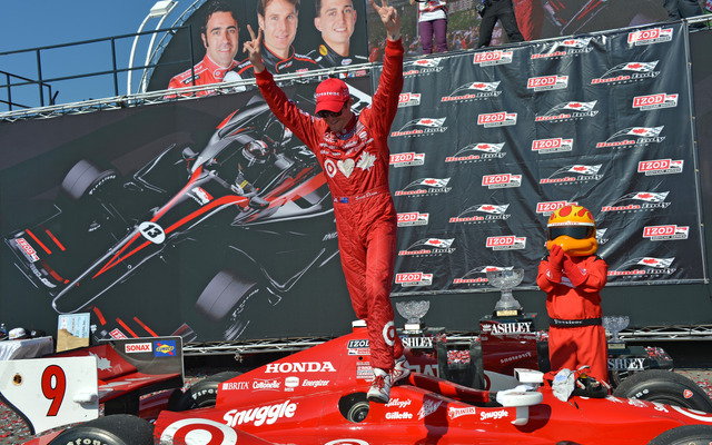 これでポイントランクでも首位の背中が見えてきたディクソン。写真：IndyCar