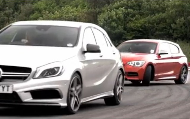 メルセデスベンツA45AMG 4マチックとBMW M135iの比較テスト