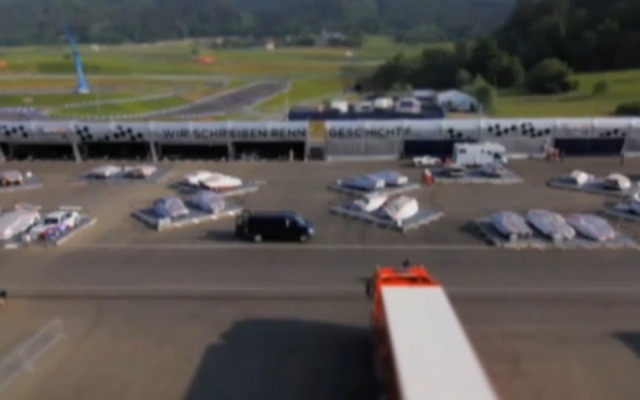 F1がオーストリアで再開（動画キャプチャ）