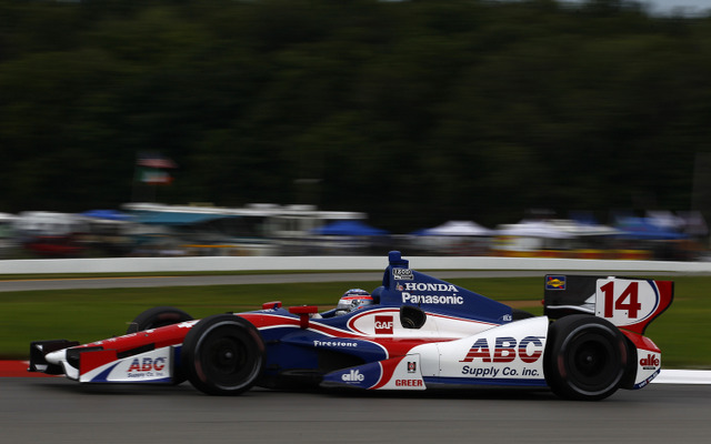 佐藤琢磨は厳しいレースを戦うこととなり、22位。写真：Honda