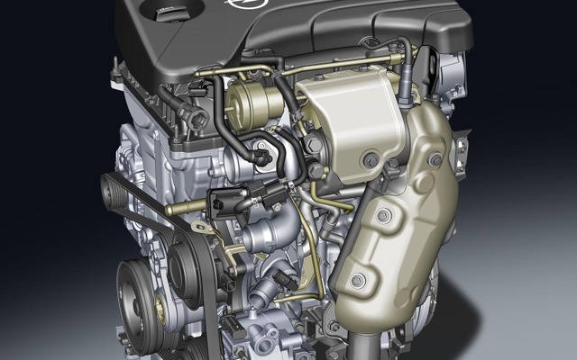 オペルの新開発直噴1.0リットル直列3気筒ガソリンターボエンジン