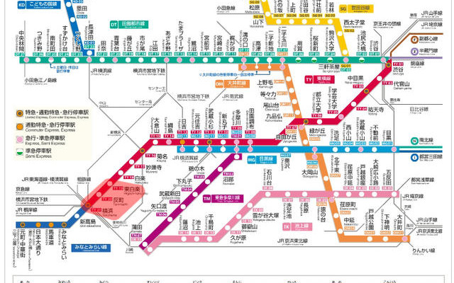 今回新たに携帯電話サービスが利用可能となる路線（赤色）