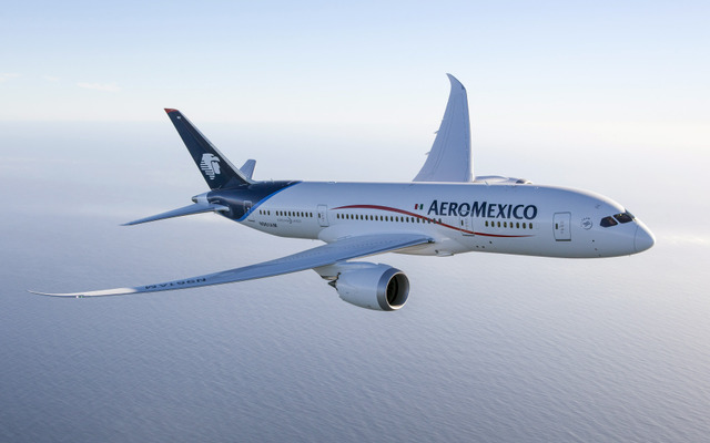 エアロメヒコ航空の787ドリームライナー