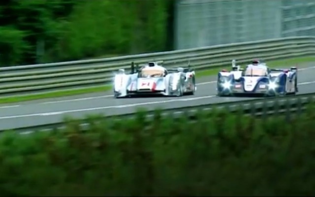2013年のルマン24時間耐久レースの総集映像。アウディとトヨタのバトル