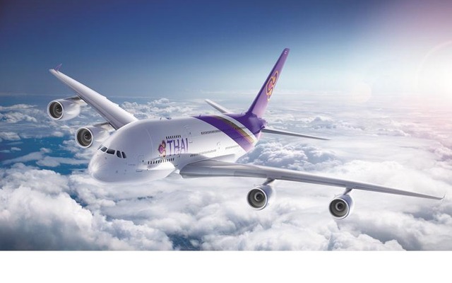 【お得】 SKY MARKS タイ国際航空B747-400 1/200（1/200 SKYMARKS DELTA 航空機・ヘリコプター