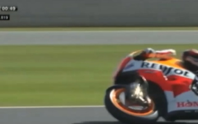 イギリスGPの予選（動画キャプチャ）