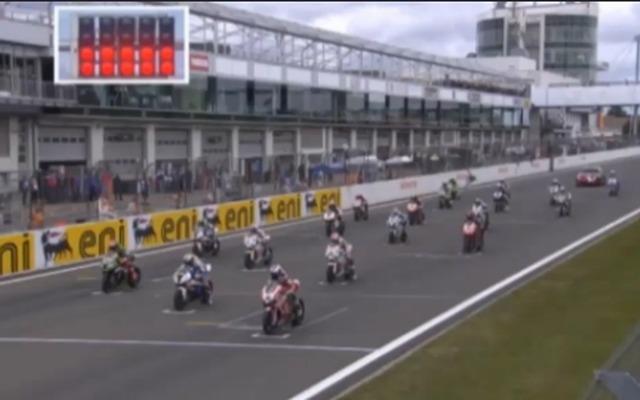 スーパーバイク世界選手権（動画キャプチャ）
