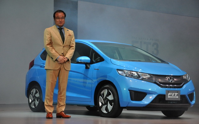 ホンダ フィット新型発表のようす