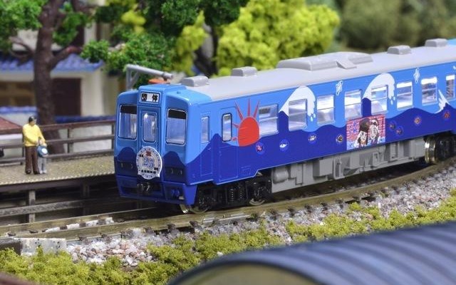 Nゲージ鉄道模型になった「あまちゃん」の「北三陸鉄道36形お座敷車両」