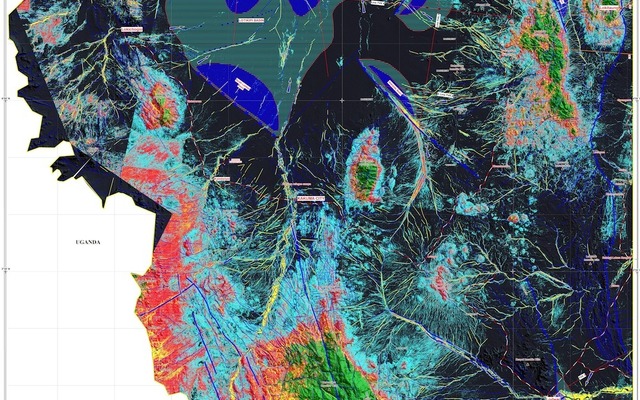 WATEX探査によるケニアの地下水資源マップ
