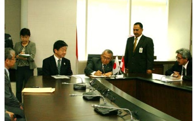 国土交通省、インドネシア公共事業省と社会資本整備で協力覚書を締結