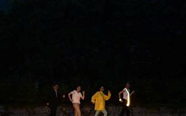 おもいやりライト運動・夕暮れ時の視認性についての実験