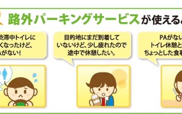 路外パーキングサービスのメリット