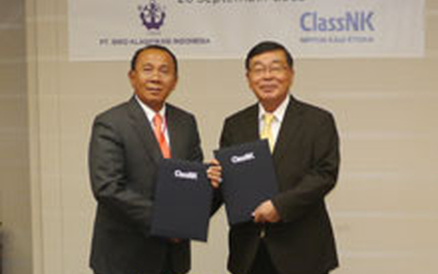 日本海事協会、インドネシア船級協会と包括業務協定を締結