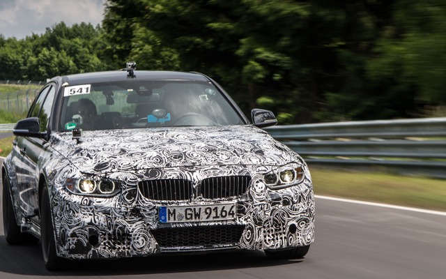 新型BMW M3セダン（プロトタイプ）