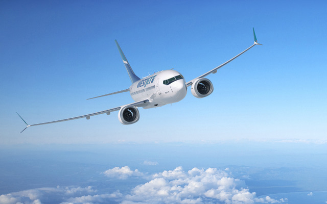 ウエストジェット737 MAX7