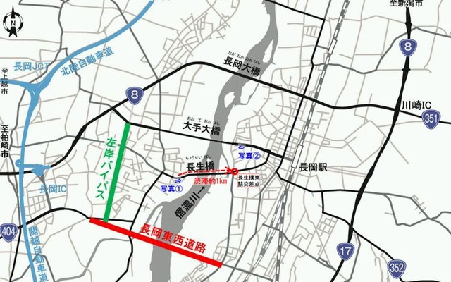 新潟長岡東西道路フェニックス大橋