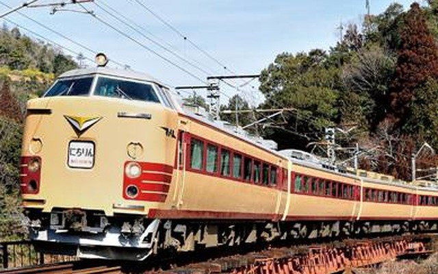 国鉄色485系の『にちりん』のイメージ。11月23日に『リメンバーにちりん』として小倉～鹿児島中央間を日豊本線経由で運転される。
