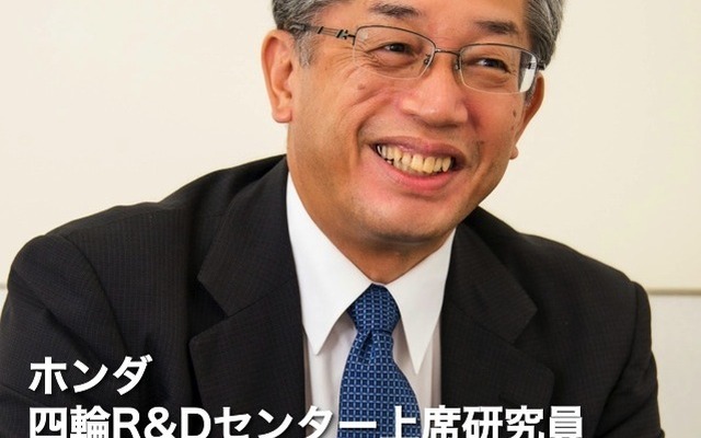 燃料電池車の開発を手がけている守谷隆史・本田技術研究所上席研究員