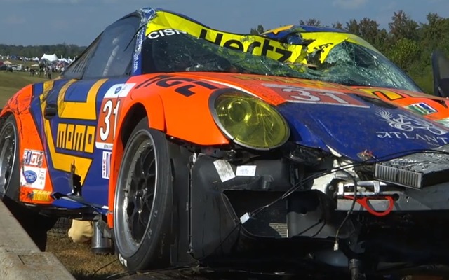 ALMS（アメリカン・ル・マン・シリーズ）で起きた2台のポルシェ911の大クラッシュ