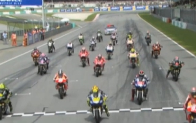 MotoGPマレーシアGP（動画キャプチャ）