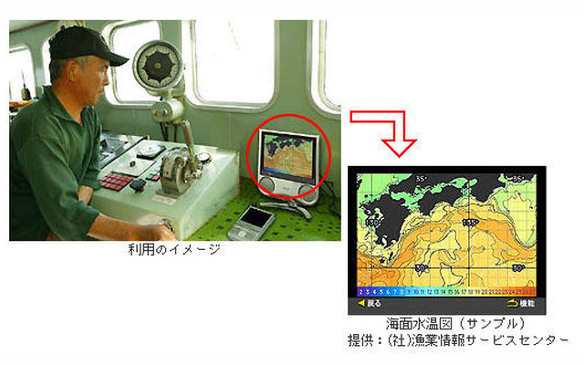モバイル放送、漁業者向けデータ情報サービスを開始