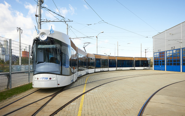 ボンバルディアの路面電車