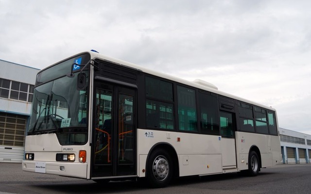 三菱ふそうトラック・バスが開催した試乗会 路線バスの試乗車 も用意
