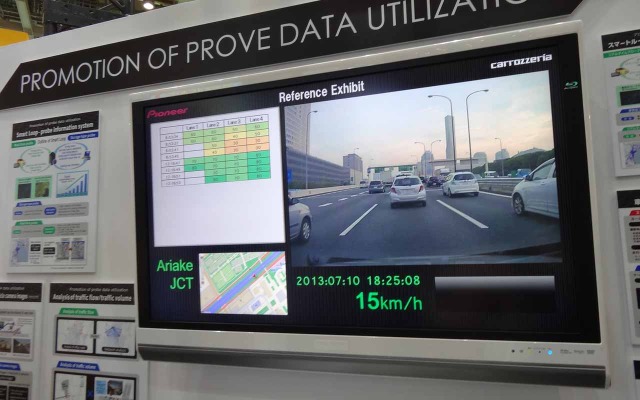 『次世代のスマートループ・アイ』は「PROBE DATA UTILIZATION(利用・活用)」として紹介された
