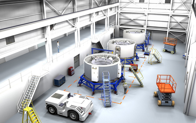 CST-100宇宙船が製造されるC3PF