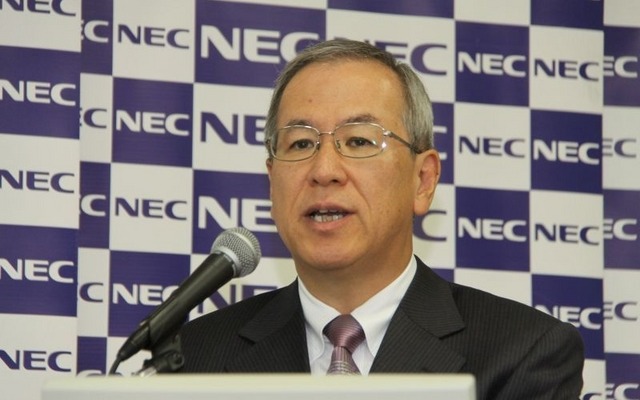 NEC 執行役員常務 手島俊一郎氏