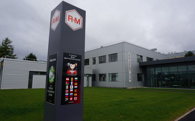 国際 R-M ベストペインターコンテストが行われた、R-Mリフィニッシュ コンピーテンスセンター