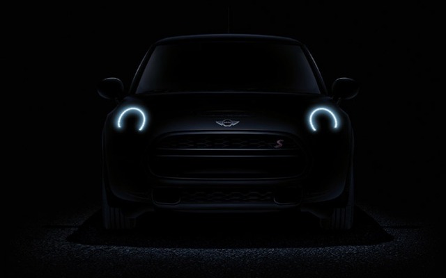 新型MINIハッチバックの「クーパーS」と思われる予告イメージ