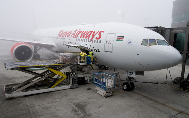 ケニア航空の最初の777-300ER