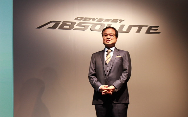ホンダ・伊東孝紳社長（ホンダ オデッセイ 新型発表会）