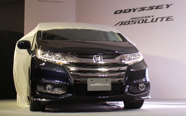 ホンダ オデッセイ 新型発表会