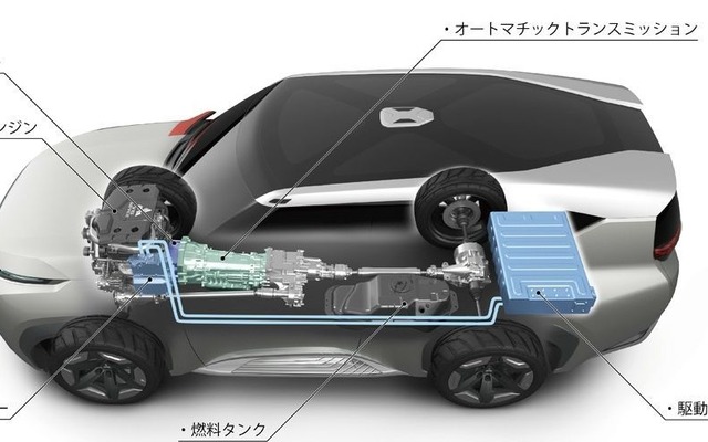 三菱自動車が 次期 パジェロ への搭載を目指すPHEVシステム
