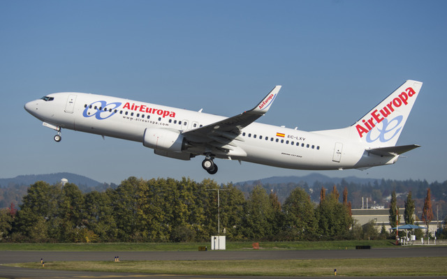 エア・ヨーロッパのNG737-800