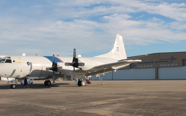 アップグレードされたP-3オリオン航空機
