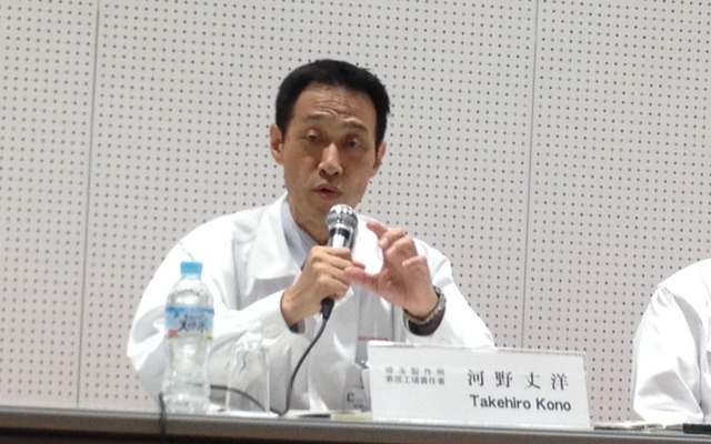 ホンダ埼玉製作所寄居工場の責任者、河野丈洋氏