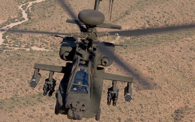 AH-64Dアパッチ・ヘリコプター