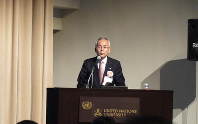 日本郵船、CDLIへ選定で内藤副社長がスピーチ